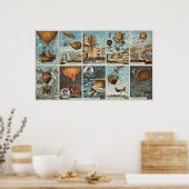 ポスター/プリント：熱気球 – Dream of Flight ポスター (キッチン)