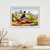 ポスター/プリント：趣味の馬：自転車プロトタイプ ポスター (キッチン)