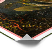 ポスター/プリント: Cattleya Orchid & Three Hummingbirds ポスター (角)