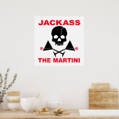 ポスター、プリント - JACKASS、マルティーニ ポスター (キッチン)