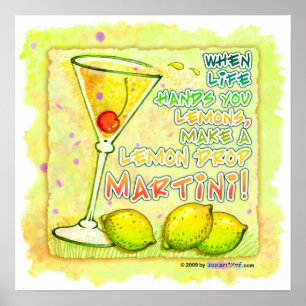 ポスター、プリント- Lemon Drop Martini ポスター