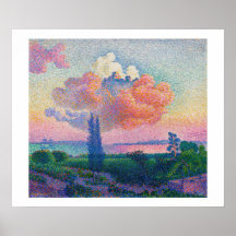 ポスター：ヘンリ・エドモンド・クロス：ピンクの雲