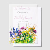 ポスター ベラム紙招待状 (オフセット)