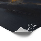 ポスター |ペレグリン《鳥》ハヤブサ |の絵を描スタイル (角)