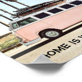 ポスター – ホームは駐車する場所 (角)