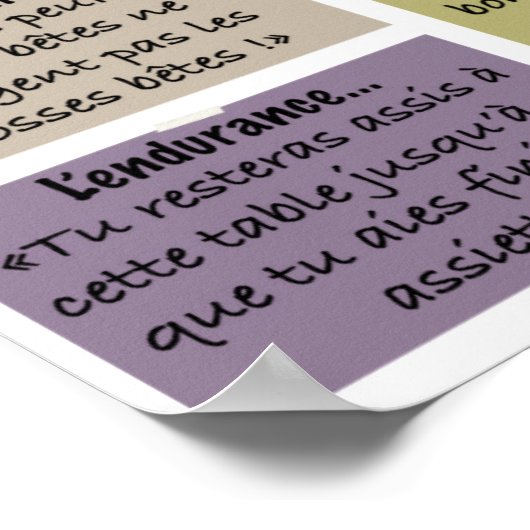 ポスター『ママンアアプリス』 - Moi すごい Maman ポスター (角)