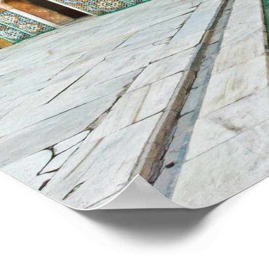 ポスター – モロッコ建築 (角)