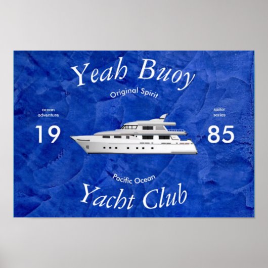 ポスター ヨットクラブ Yeah Buoy 2.0 (正面)