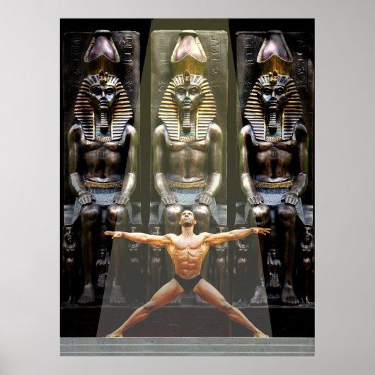 ポスター、ラムセス3世の神殿 ポスター (正面)