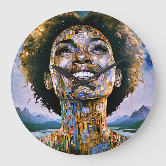 ポスター ラージ壁時計 (正面)