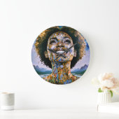 ポスター ラージ壁時計 (ホーム)