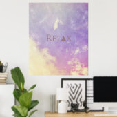 ポスター.....リラックス ポスター (ホームオフィス)