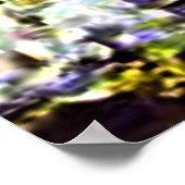 ポスター：ルノアールによる青い花瓶 ポスター (角)