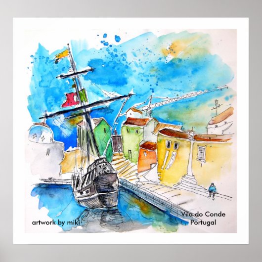 ポスター「ヴィラドコンデ01」 ポスター (正面)