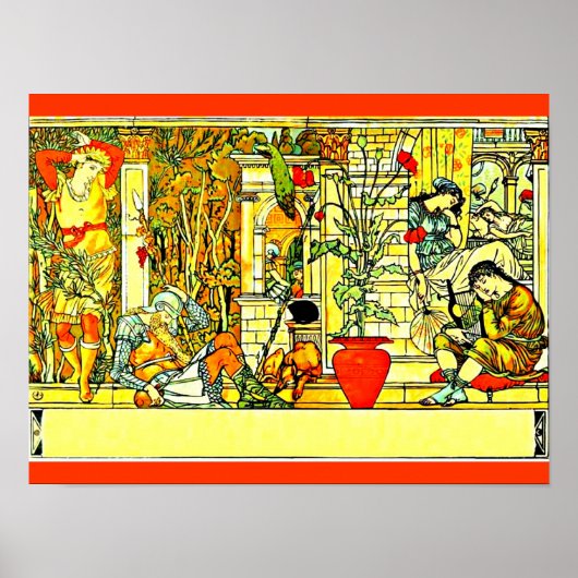 ポスター – ヴィンテージイラストレーション – ウォルタークレーン (正面)