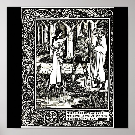 ポスター – ヴィンテージイラストレーション – オーブリーBeardsley 13 (正面)