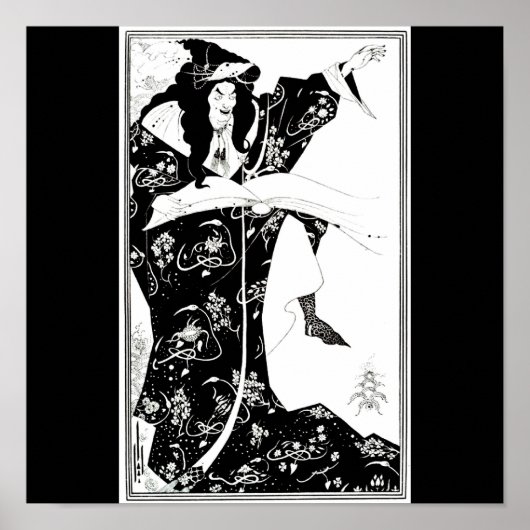 ポスター – ヴィンテージイラストレーション – オーブリーBeardsley 7 (正面)