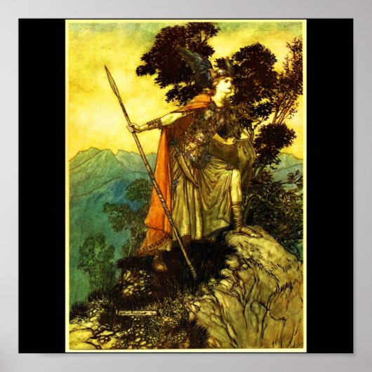 ポスター – ヴィンテージイラストレーション – ラッカム10 (正面)