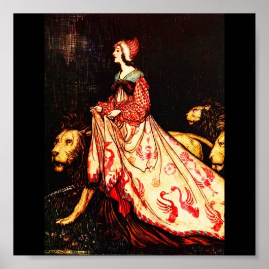 ポスター – ヴィンテージイラストレーション – ラッカム19 (正面)