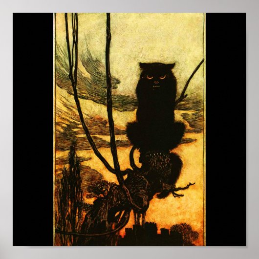 ポスター – ヴィンテージイラストレーション – ラッカム26 (正面)