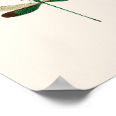 ポスター:ヴィンテージバタフライ図 ポスター (角)