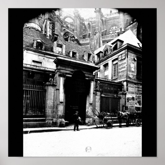 ポスター – ヴィンテージ写真 – ユージェーンアゲット3 (正面)