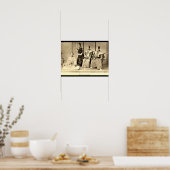 ポスター – ヴィンテージ撮影 – 小川和正15 (キッチン)