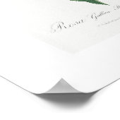 ポスター：ヴィンテージ植物学「ガリックバラ」：レッドテ ポスター (角)