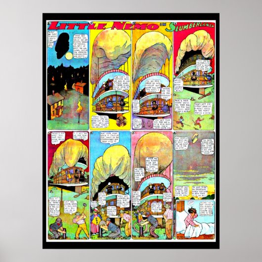 ポスター – ヴィンテージ漫画 – リトルネモ17 (正面)