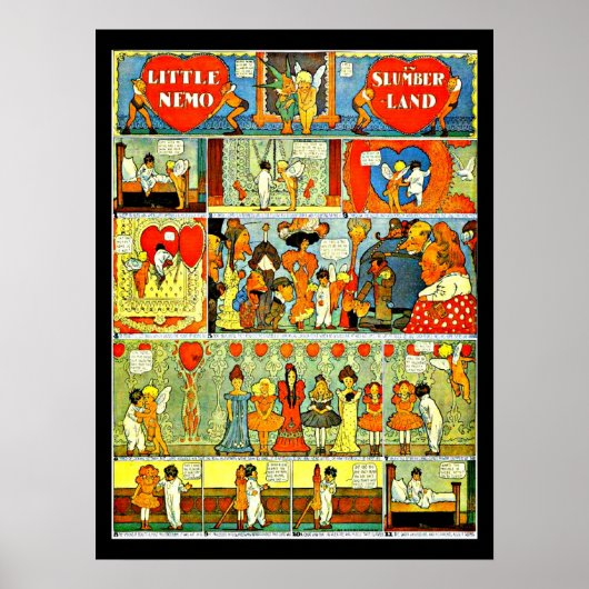 ポスター – ヴィンテージ漫画 – リトルネモ2 (正面)