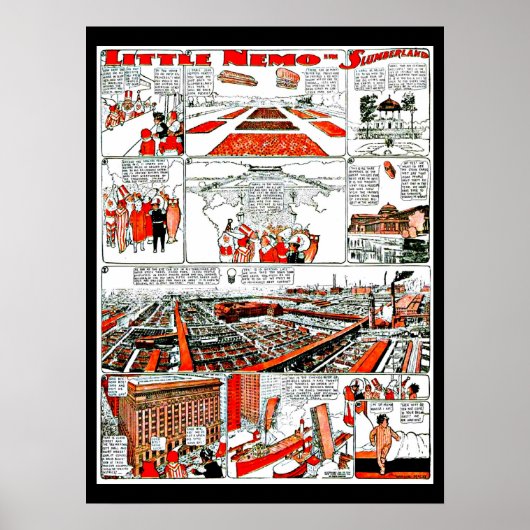 ポスター – ヴィンテージ漫画 – リトルネモ23 (正面)