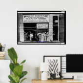 ポスター – ヴィンテージ – 婦人参政権本部 (ホームオフィス)