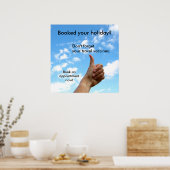 ポスター – 休日の予約? (キッチン)