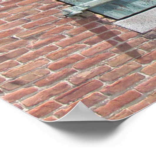 ポスター – 倉庫ドア (角)