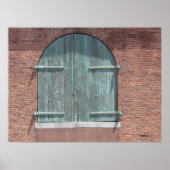 ポスター – 倉庫ドア (正面)