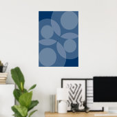 ポスター – 円の交差 (ホームオフィス)