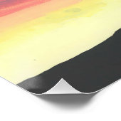 ポスター – 勇気引用文、リトルショット、光沢 (コーナー)