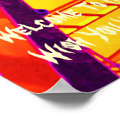 ポスター – 地獄へようこそ。 (角)