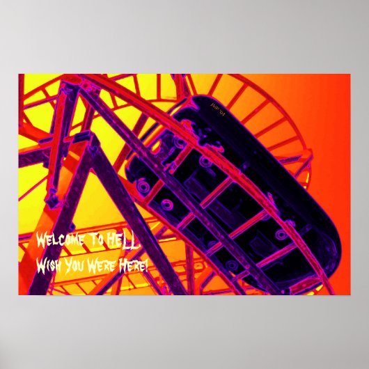 ポスター – 地獄へようこそ。 (正面)