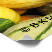 ポスター – 夏のスカッシュ (角)