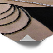 ポスター、夕べの服を着た ポスター (角)