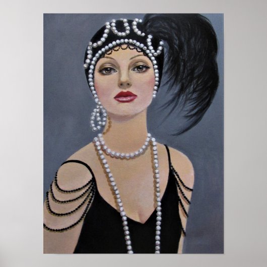 ポスター、夕べの服を着た ポスター (正面)