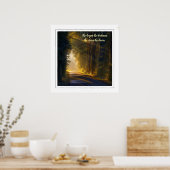 ポスター🖼️夜明け近く – 感動的 ポスター (キッチン)