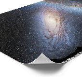 ポスター:天の川とアンドロメダ・ガラックスの衝突 ポスター (角)