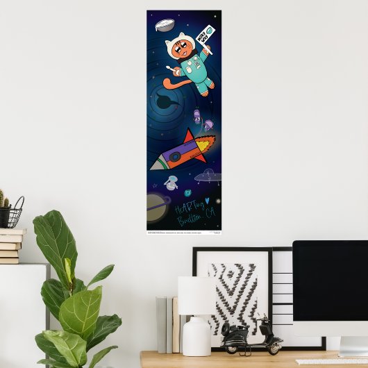 ポスター – 天の川 (ホームオフィス)