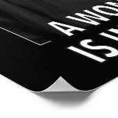 (ポスター)女性の居場所がレジスタンスに ポスター (角)