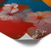 ポスター |女日本の性 |油彩画スタイル (角)