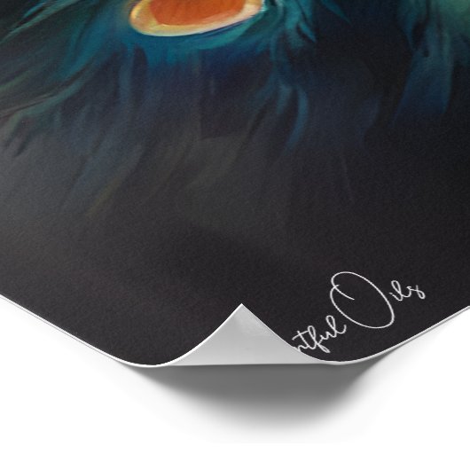 ポスター |孔雀 | 絵画s (角)