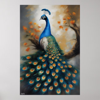 ポスター |孔雀 | 絵画s