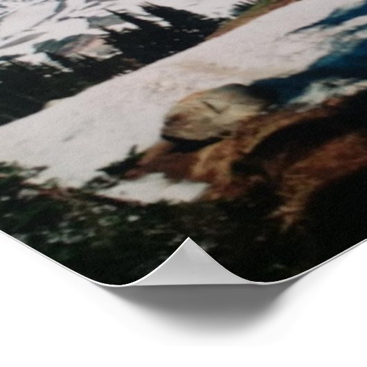 ポスター、山 ポスター (角)